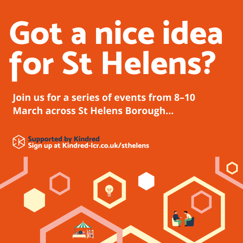 Kindred launches Nice Ideas fest in St Helens Kindred